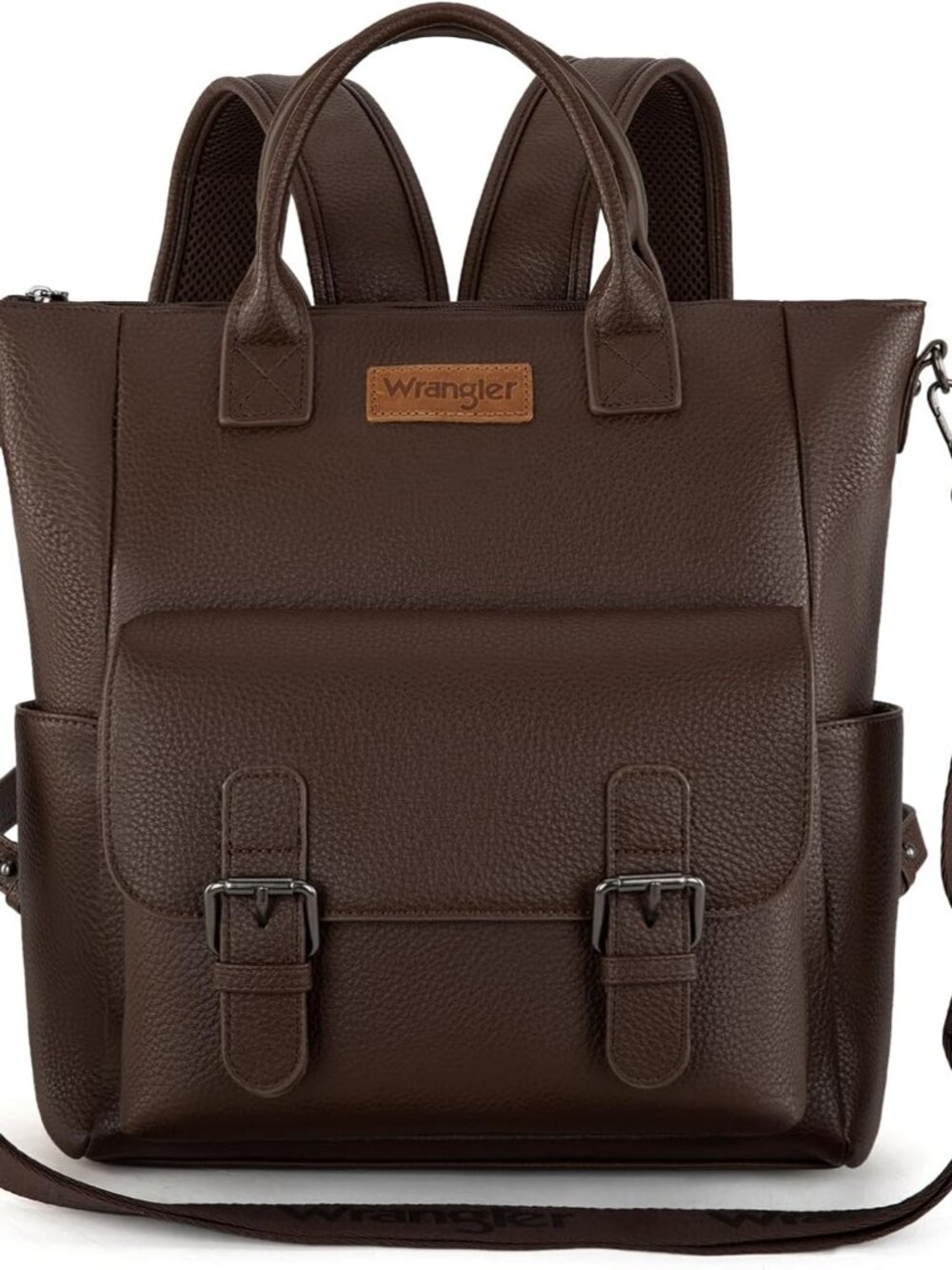 Wrangler Backpack Purse for Women Medium Convertible Shoulder Bag with Crossbody